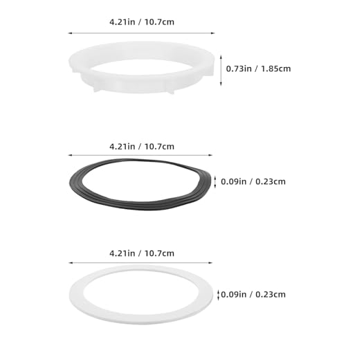 Kit de juntas para desagüe de cocina NOLITOY 6 piezas miniatura 2