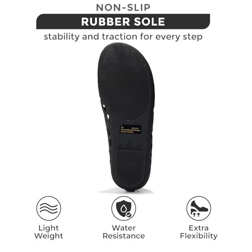 Project Cloud Jelly Shoes Women - Lightweight & Water-Resistant Women's Flats Sandals - Non Slip Womens Shoes - Perfect Summer Jelly Flats for Women 2025 (Jellz)4