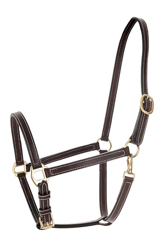 HORZE Fremont Lederhalfter, Braun, F