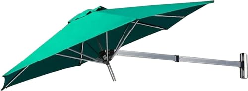 Parasol De Jardin Extetieur plage, jardin, inclinable, extérieur, 8,2 pieds, montage mural, patio, balcon, pare-soleil Convient pour : balcon, etc.