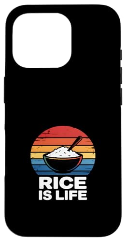 Funny Rice Is Life ���g�� ���B���e�[�W �[�� ���t �X�}�z�P�[�X iPhone 16 Pro �p