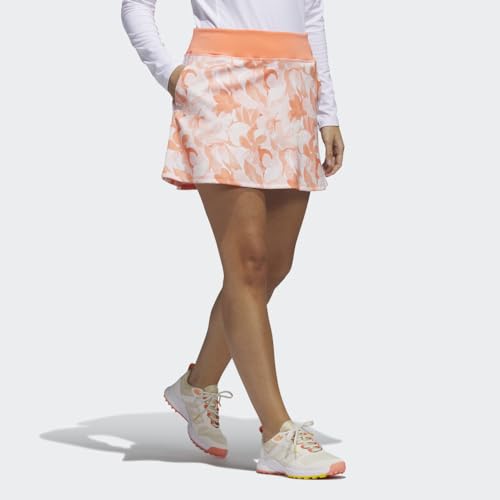 adidas Women's Floral 15 Inch Skort, Coral Fusion, X-Large by adidas - Image 4