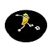 Banana Playing Soccer Fruit Soccer Player PopSockets Standard PopGrip