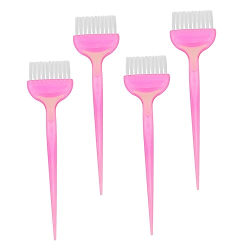Mipcase 4 Pcs Pente De Tintura De Cabelo De Salão Escova De Cor De Cabelo Pente De Tintura De Cabelo