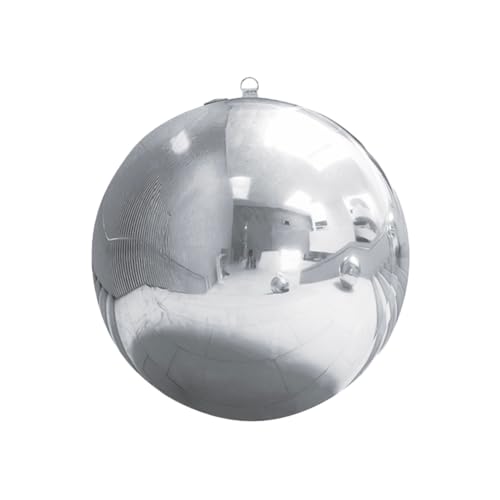 Boule miroir gonflable argentée pour réussir une décoration événementielle élégante