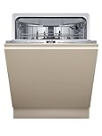 NEFF S255ECX15E, N 50, Smarter XXL-Geschirrspüler Vollintegriert, 60 cm, Spülmaschine Made in Germany, Besteckschublade, Chef 70°C – für starke Reinigung, höhenverstellbarer Oberkorb, Smart Start