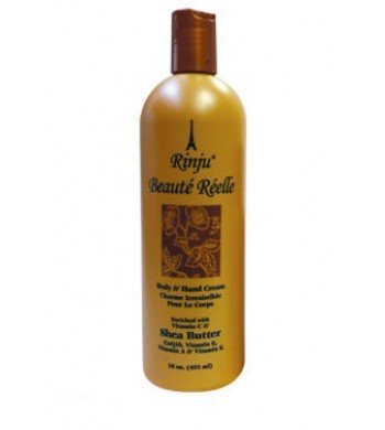 RinjuBeaute Reelle Body and Hand Lotion 16 Oz by Rinju