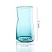Decorative Glass Vase 3.7X6.7 inch, Light Blue 4 Pack Set