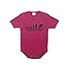 Mygoodprice Body bébé 100% Coton évolution bébé vélo Born to Ride Fushia 18-23 Mois
