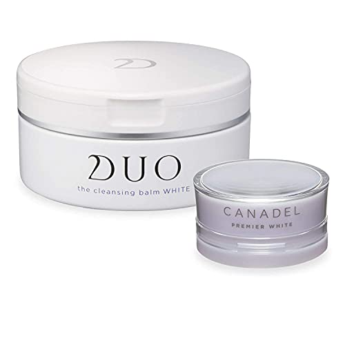 DUO クレンジングバーム ホワイトa 【ブライトケア2点セット】 CANADEL プレミアホワイト お試しサイズ 付き 美白 スキンケア 洗顔料 メイク落とし