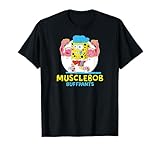 Nickelodeon SpongeBob SquarePants MuscleBob BuffPants Anchor Arms T-Shirt