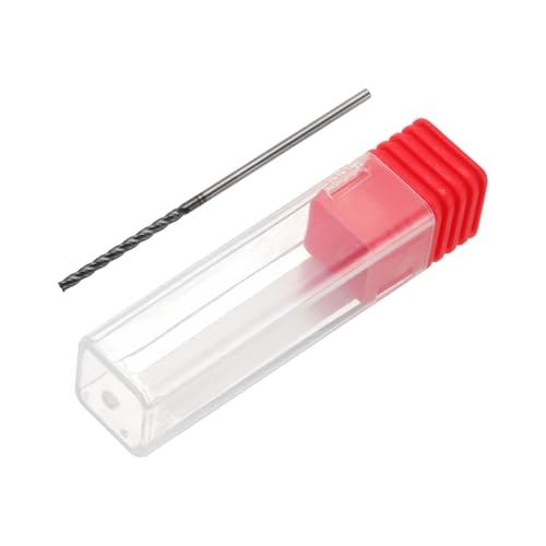 Image of HARFINGTON Carbide Square Nose End Mill Bit 3 /32 inch Cut Dia 4 Flutes TiAlN Coated Milling Cutter for Hardened Steel Metal (3 /32 inch Shank 1 inch Cut Length 3 inch Long 30 Degree Helix)