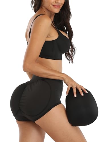 Image of BIMEI 2PS Sponge Hip Pads padded Women Butt Hip Up Padded Enhancer Thigh Pads Butt Lifter Crossdressing Padded Underwear