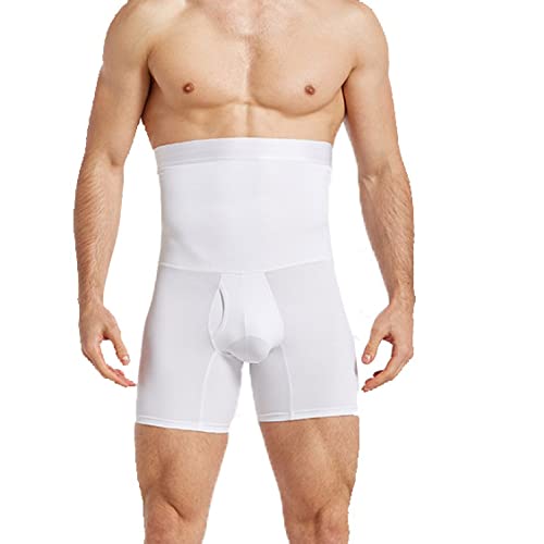 Bóxer reductor de cintura alta faja de compresión para hombre moldeador abdominal diario