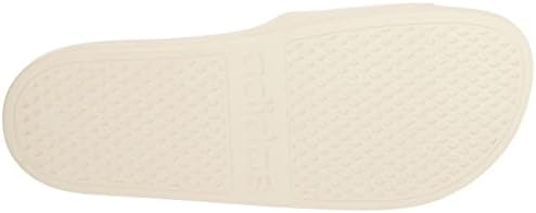 adidas Unisex Adilette Aqua Slide Sandal, Off White/Off White/Off White, 11 US Men | Image 3
