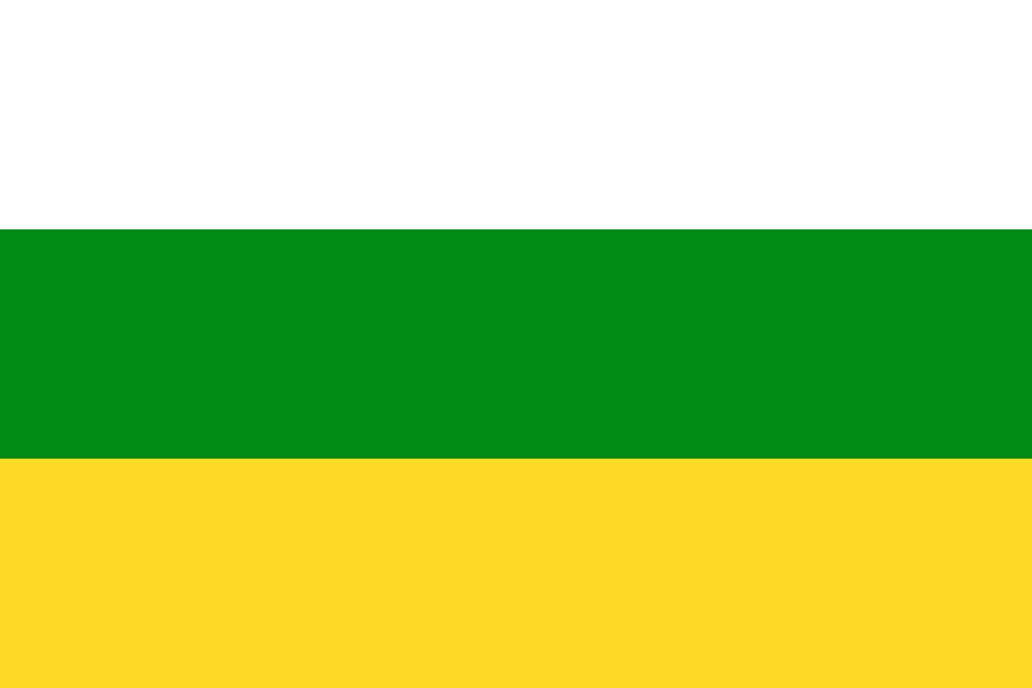 Drapeau XL Huila grand format paysage 2.16m² aux finitions haute résistance