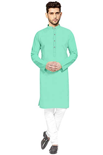 Image of Mens Casual Kurta Payjama Set Cotton