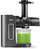 olayks. Cold Press Juicer,Slow Masticating Juicer with Soft & Hard Modes,Juicer Machines Vegetable and Fruit with Reverse Function,Celery Juicer,BPA-Free,Easy to Clean