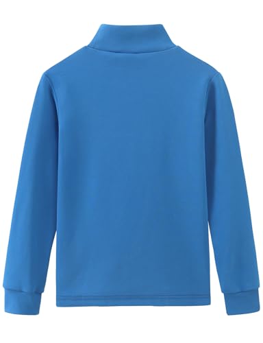 Spring&Gege Little & Big Kids Soft Cotton Long Sleeve Mock Turtleneck Shirts2