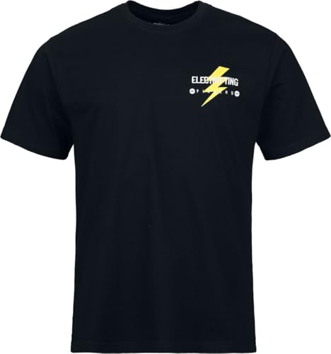 Pokemon Pikachu Electrifying Line Art T Shirt L Black