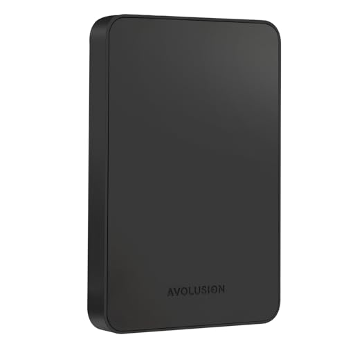 Avolusion Z2-S 1TB USB 3.0 Ultra Slim External Hard Drive/Pocket Drive (for Windows, MacOS, Xbox, PlayStation) (Renewed)