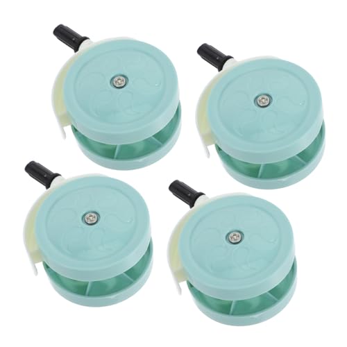 OKUMEYR Replacement Wheels for Walkers Quiet and Easy to Install for Strollers Dolls