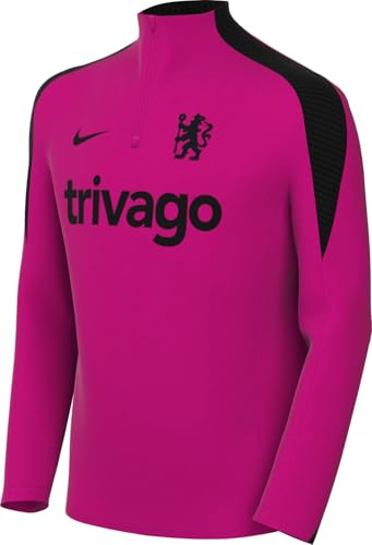 Nike Tercera Equipación Strike Chelsea FC Camiseta De Fútbol De Entrenamiento Dri-Fit - Niño/A, Pink Prime/Black, FQ2635-659, XL