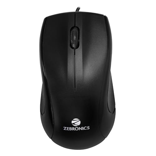 Zebronics Wired Keyboard and Mouse Combo with 104 Keys and a USB Mouse with 1200 DPI -JUDWAA 750 view 2