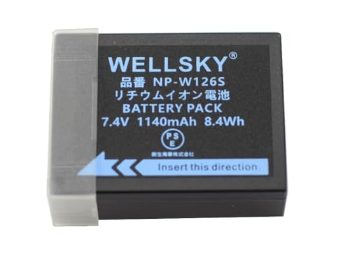Amazon | NLC NP-W126S NP-W126 互換バッテリー 端子保護カバー付き