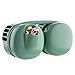 SHIXUE Ventilatore del Collo Portatile Nessun Angolo dei Capelli Design Design Ventola Personale con 4 velocità, Ventilatore Ricaricabile USB per Ufficio Camera da Viaggio,Verde