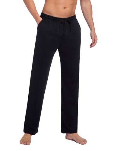 Men's cotton pajama bottoms Soft and comfortable men's pajama pants with pockets casual2