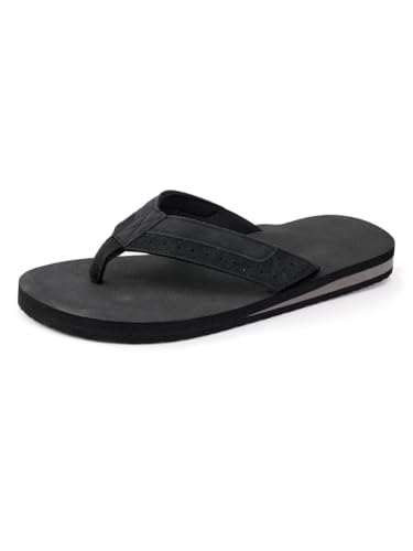 Men's Flip-Flops, Arch Support Cushion Walking Thongs Sandals Comfort Slippers