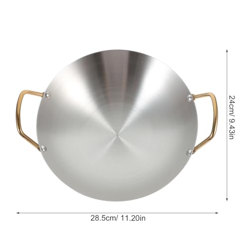 Wok de acero inoxidable con doble asa Cabilock miniatura 2