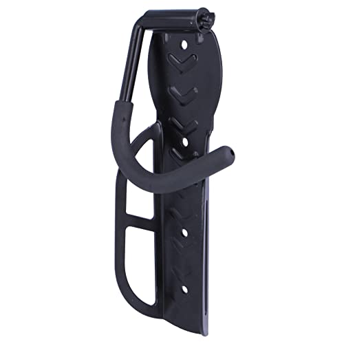 Amig - Gancho colgador plegable para bicicletas | Soporte para atornillar en pared | Acero | Recubrimiento de goma antideslizante | Capacidad de Carga: 22 kg