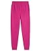 Nautica Girls' School Uniform Fleece Jogger Sweatpants, Rose, X-Large(16)