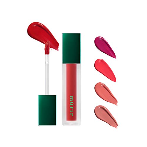mûrir - Airy Fit Lip Tint - Velvet Matte Stain Finish with Bold Colors - 02 Fuchsia