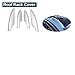 Fit for Nissan X-Trail Accessories X Trail XTrail T32 2014~2021 Luggage Rails Side Bar Roof Rack Cover Car Accessories(Rear Left)