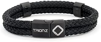 TRION:Z Zen Loop Duo Magnetic Bracelets for Women & Men Wristband Featuring Patented ANSPO Technology Unisex Bracelet