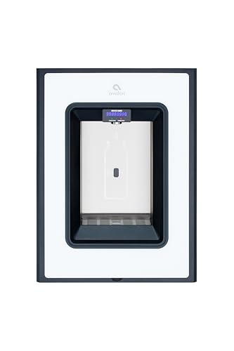 Avalon in-Wall Bottle Filling Station Sensor Dispensing Self Cleaning Digital Bottle Counter Display Dual Filtration WiFi Enabled High Capacity Cooling White
