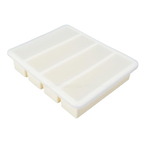 Molde para hielos largo de silicón con tapa miniatura 2