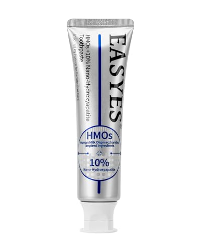 Easyes Hydroxyapatite Toothpaste for Enamel Repair, Fluoride-Free Remineralizing Probiotics...