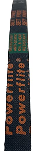 Courroie trapézoïdale multiple B57 longueur section B 17x11 pour poulie