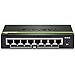 TRENDnet 8-Port GREENnet Gigabit PoE+ Switch, Supports + Devices, 61W Budget, 16Gbps Switching Capacity, Data & Power Via Ethernet to Access Points & IP Cameras, Black, TPE-TG82G