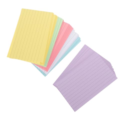 Fournitures de bureau fiches Bristol lot de 300 cartes de notes portables