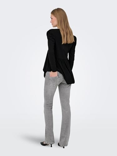 Jean maternite Only Maternity coupe evasee denim bleu Box Noos