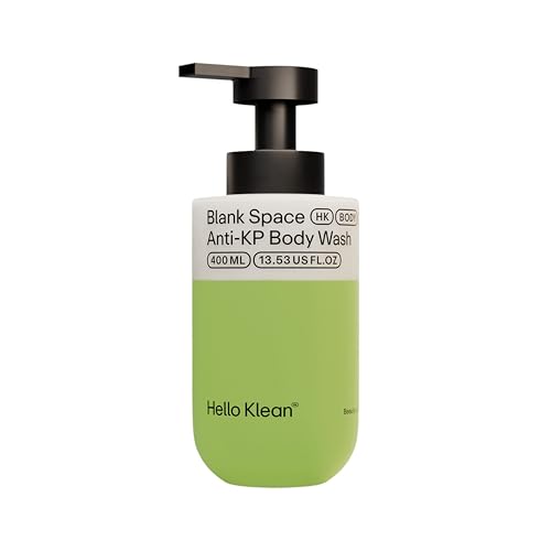 Hello Klean Blank Space Gel Corporal Anti-KP – Limpiador Bifásico que Limpia en Profundidad y Elimina los Residuos de Agua Dura – Impulso Hidratante para la Humedad de la Piel