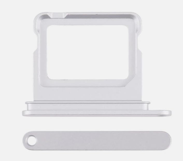2PCS SIM Card Tray Holder Replacement for iPhone 17 Blue