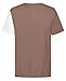 Calvin Klein Boys' Short Sleeve Fashion Print Crew Neck T-Shirt, Comfortable, Relaxed Fit, Block Party Coffee Quartz, 8