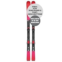 ATOMIC REDSTER MX + M 10 GW Performance-Ski - Länge 156 cm - Skier für Damen & Herren - Hochwertige Ski mit TI Stabilizer für hohe Wendigkeit - Mit Densolite Core für optimale Dämpfung