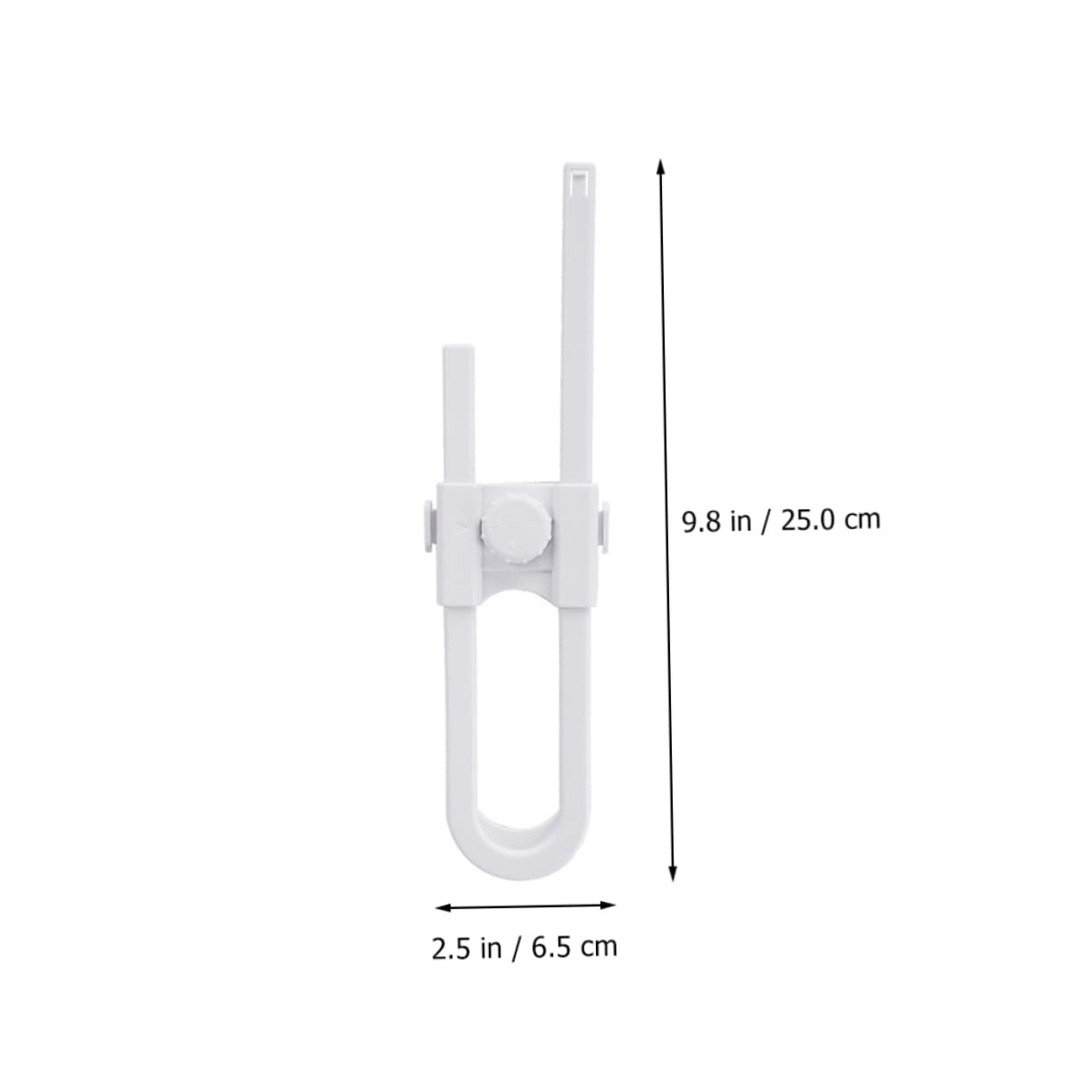 ibasenice Sliding Cabinet Lock 4 Pack Child Safety Fridge Child Lock for Boys and Girls High Reliability